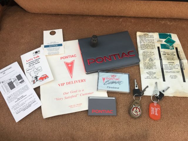 1991 Green Pontiac Firebird Coupe