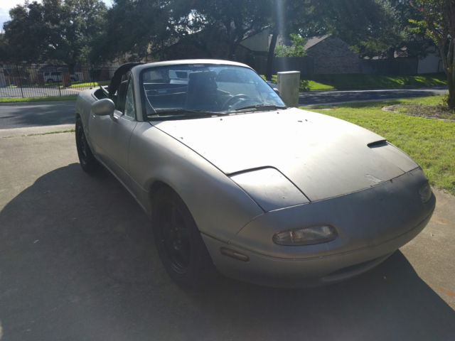 1991 Grey Mazda MX-5 Miata Convertible