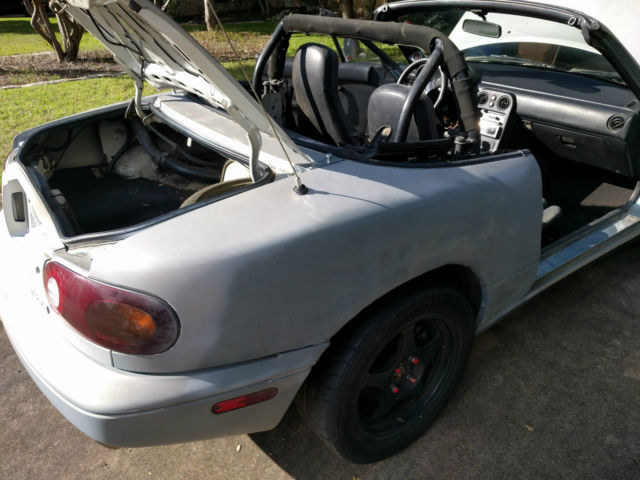 1991 Grey Mazda MX-5 Miata Convertible