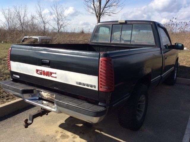 1991 Black GMC Sierra 1500 Pickup Truck