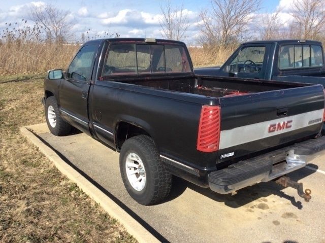 1991 Black GMC Sierra 1500 Pickup Truck