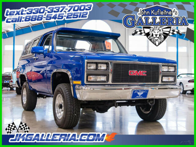 1991 Blue GMC Jimmy SUV