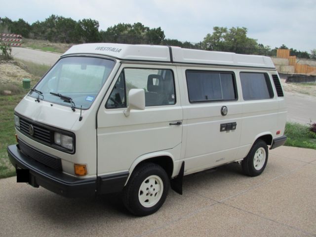 1990 White Volkswagen Bus/Vanagon