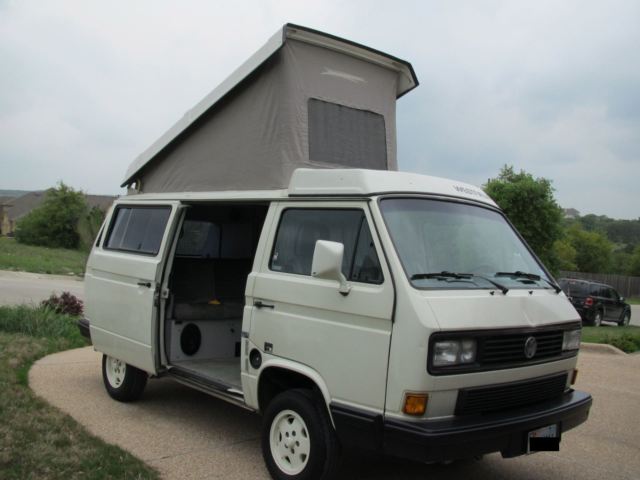 1990 White Volkswagen Bus/Vanagon