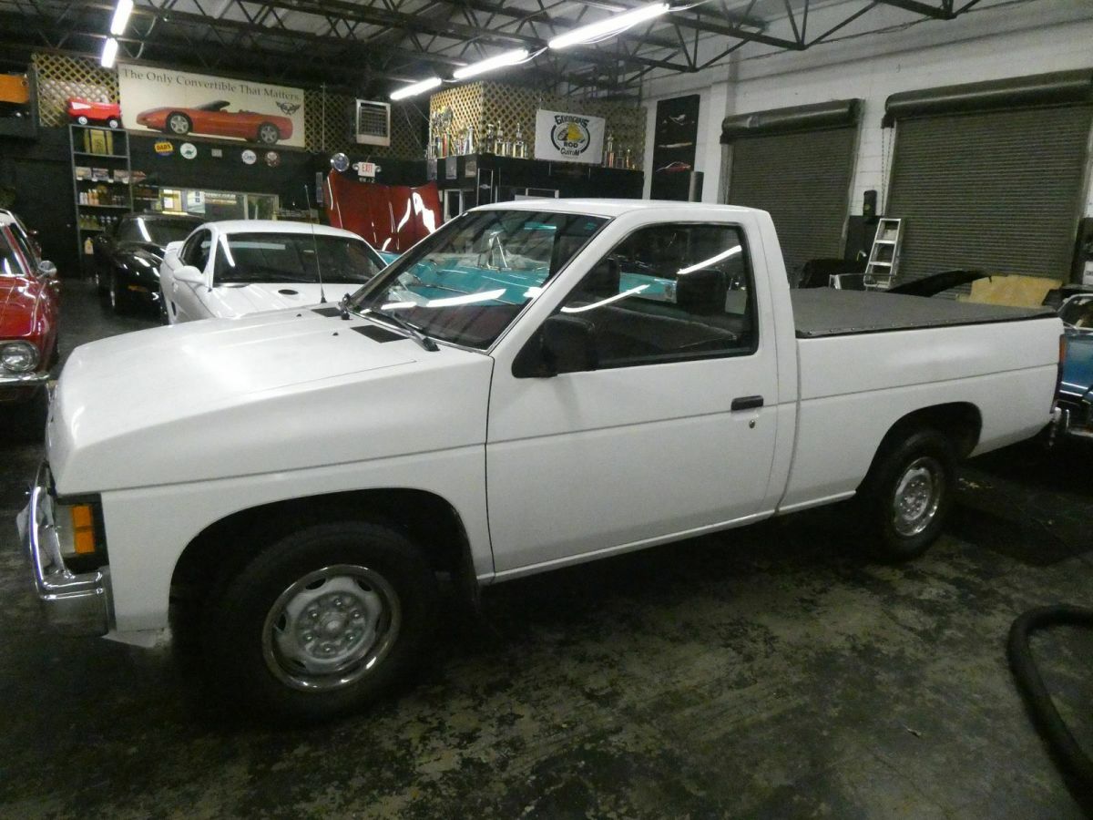 1991 White Nissan Other Pickups Pickup Truck