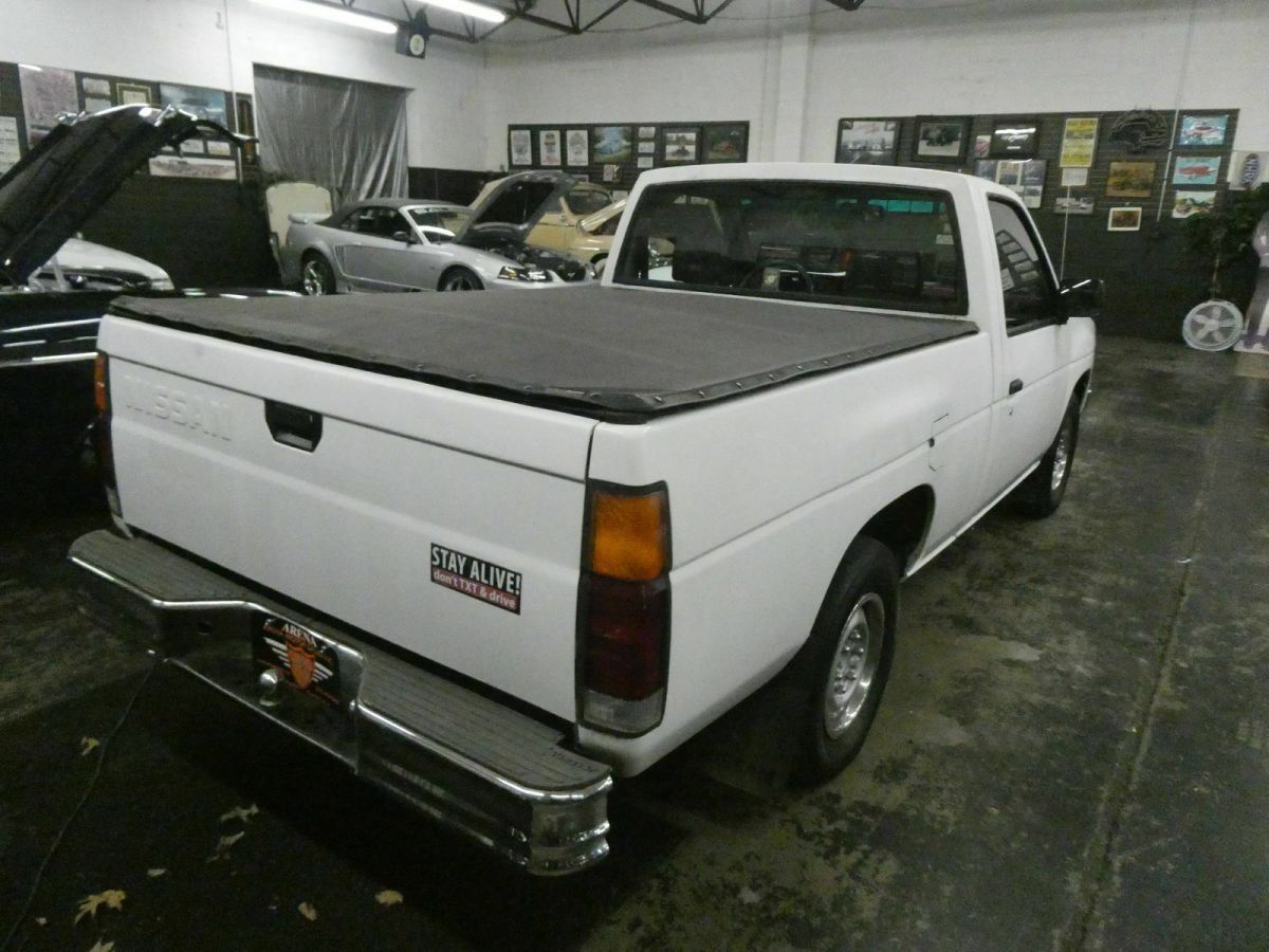 1991 White Nissan Other Pickups Pickup Truck