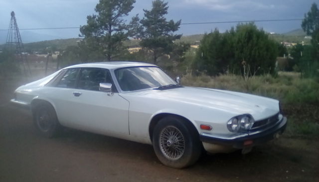 1991 White Jaguar XJS Coupe