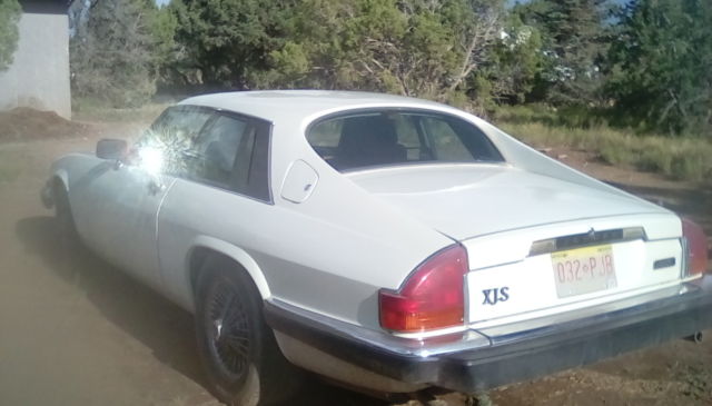 1991 White Jaguar XJS Coupe