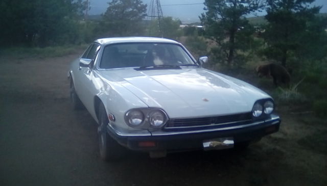 1991 White Jaguar XJS Coupe