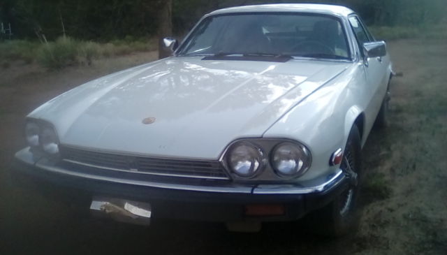 1991 White Jaguar XJS Coupe