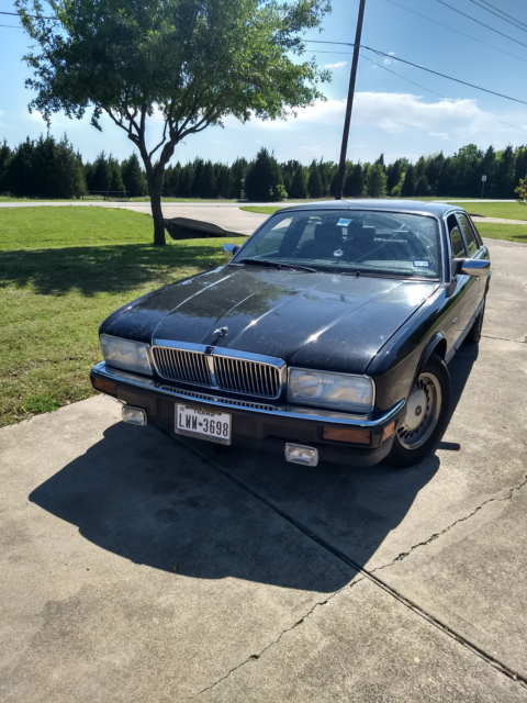 1991 Black Jaguar XJ6 Sedan