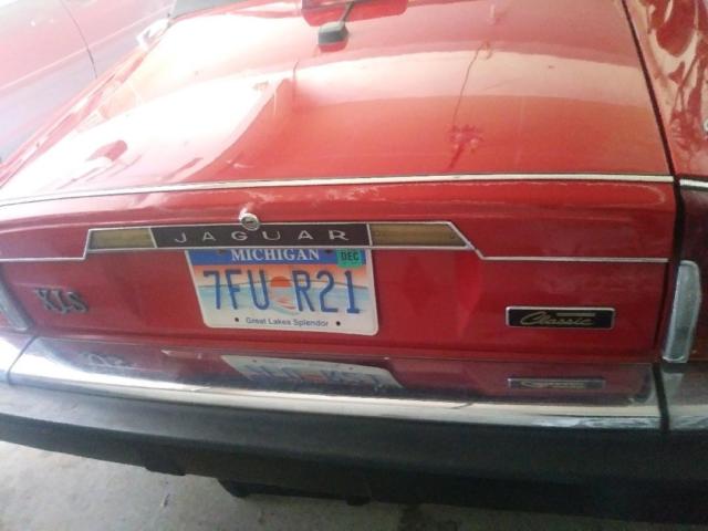 1991 Red Jaguar XJS Convertible