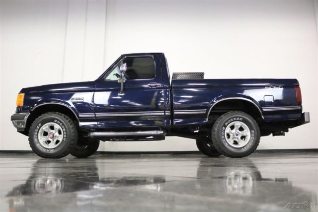 1991 Blue Ford F-150