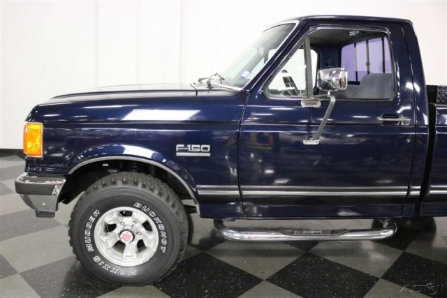 1991 Blue Ford F-150