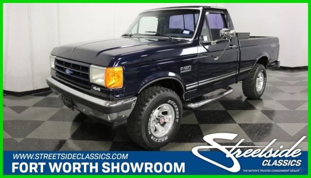 1991 Blue Ford F-150