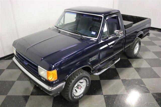 1991 Blue Ford F-150