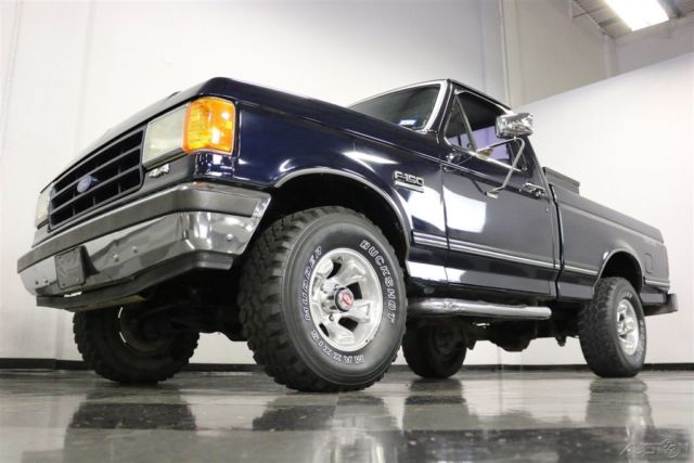 1991 Blue Ford F-150