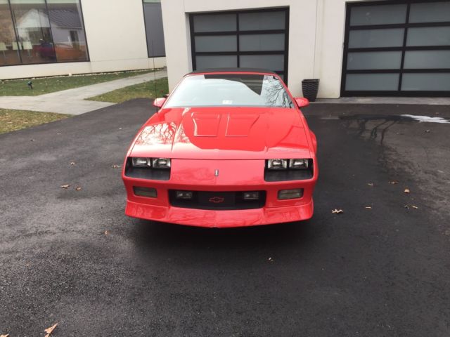 1991 Red Chevrolet Camaro Convertible