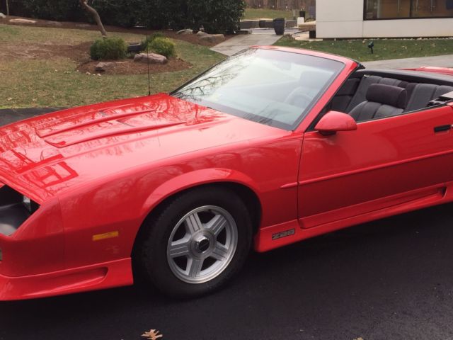 1991 Red Chevrolet Camaro Convertible