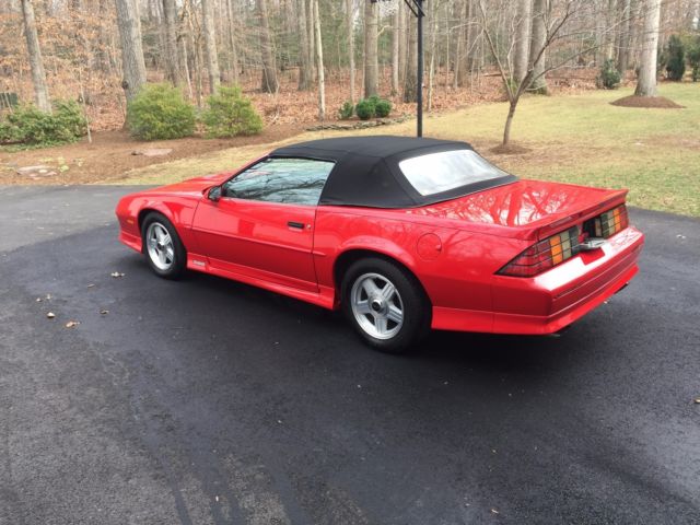 1991 Red Chevrolet Camaro Convertible