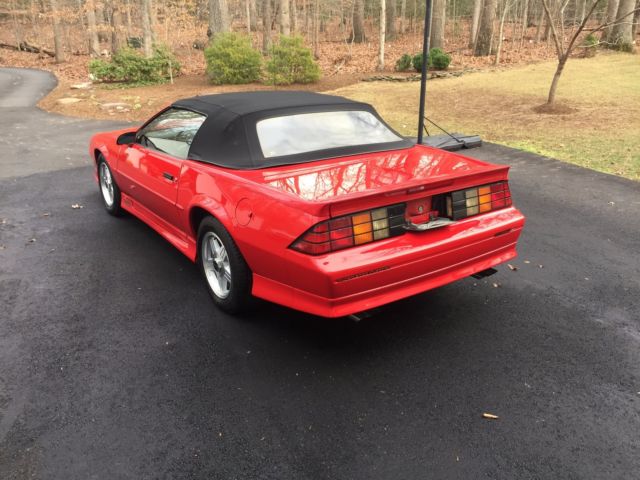 1991 Red Chevrolet Camaro Convertible