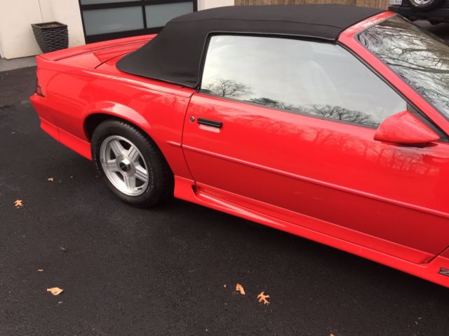 1991 Red Chevrolet Camaro Convertible