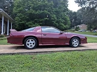 1991 Burgundy Chevrolet Camaro Coupe