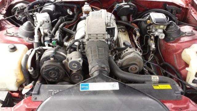 1991 Red Chevrolet Camaro Coupe