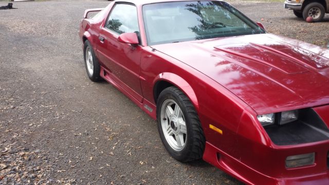 1991 Red Chevrolet Camaro Coupe