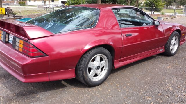 1991 Red Chevrolet Camaro Coupe
