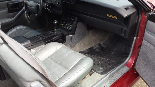 1991 Red Chevrolet Camaro Coupe