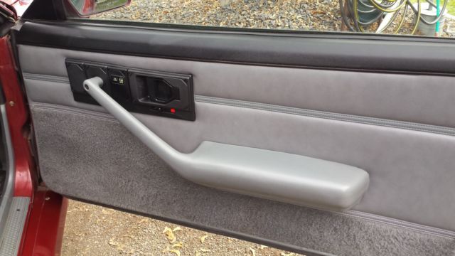 1991 Red Chevrolet Camaro Coupe