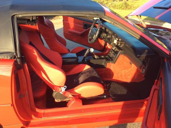  Red Chevrolet Camaro Convertible