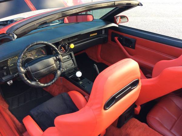  Red Chevrolet Camaro Convertible