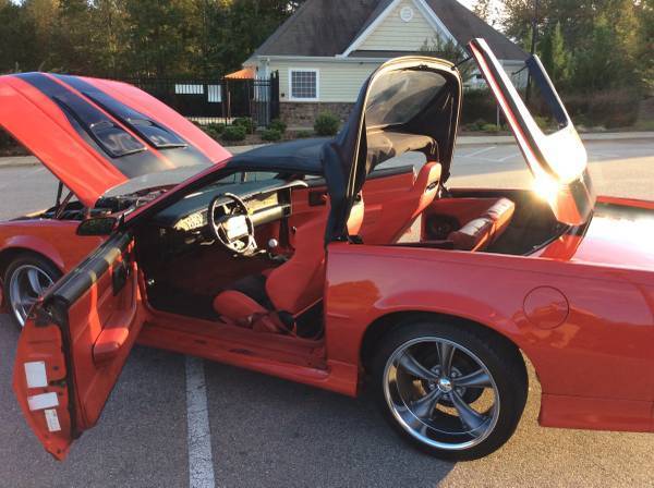  Red Chevrolet Camaro Convertible