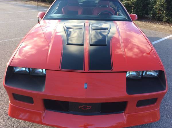  Red Chevrolet Camaro Convertible