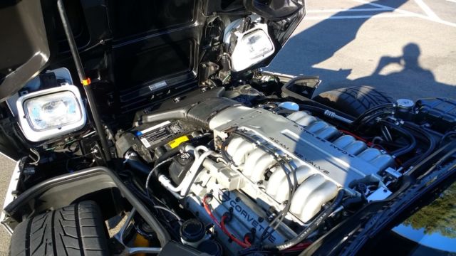1991 White Chevrolet Corvette