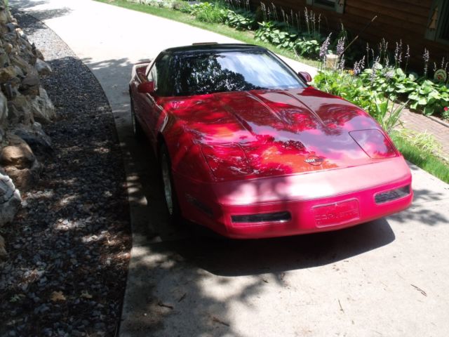 1991 White Chevrolet Corvette