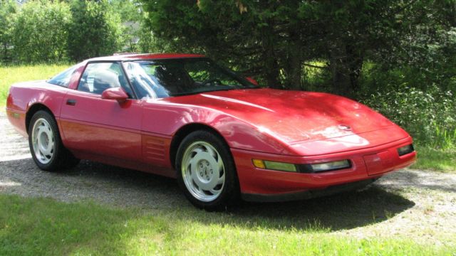 1991 Black Chevrolet Corvette Coupe