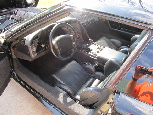 1991 Black Chevrolet Corvette Coupe