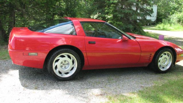 1991 Black Chevrolet Corvette Coupe