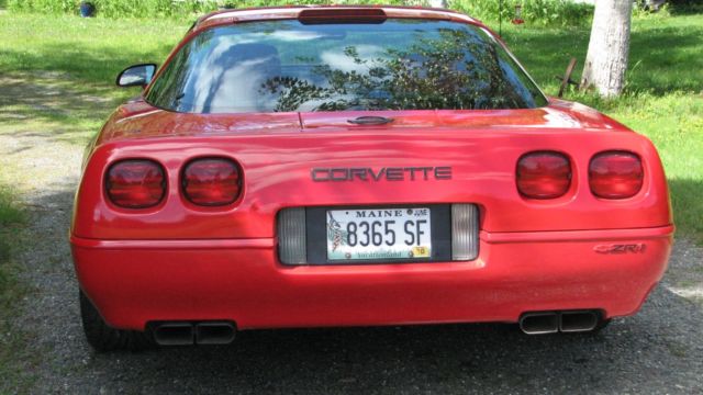 1991 Black Chevrolet Corvette Coupe