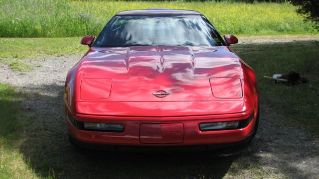 1991 Black Chevrolet Corvette Coupe