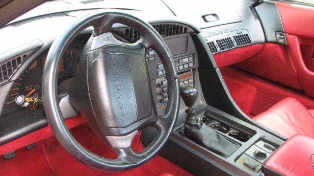 1991 Black Chevrolet Corvette Coupe