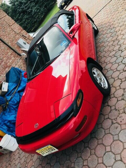 1991 Red Toyota Celica Convertible