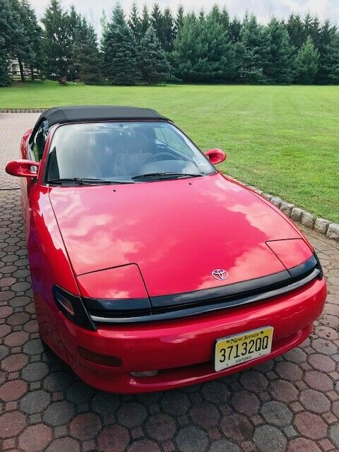 1991 Red Toyota Celica Convertible