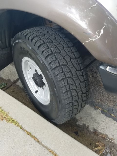 1991 Beige Toyota Land Cruiser SUV
