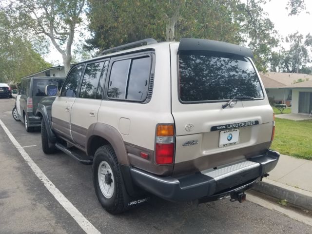 1991 Beige Toyota Land Cruiser SUV