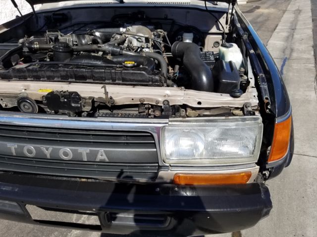 1991 Beige Toyota Land Cruiser SUV