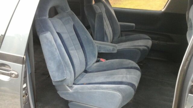 1991 Blue Toyota Previa 3 Door Mini Van